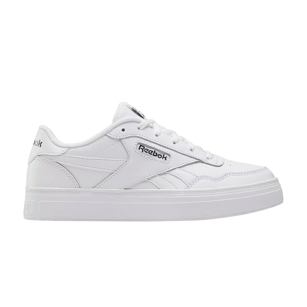 リーボック コート 白色 ホワイト コア 黒色 ブラック 'WHITE BLACK' スニーカー レディース REEBOK WMNS COURT ADVANCE BOLD 'WHITE/WHITE/CORE / WHITE WHITE CORE BLACK