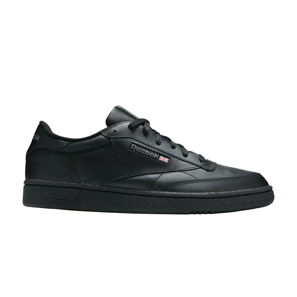 Reebok - リーボック クラブ 黒色 ブラック チャコール 'BLACK CHARCOAL' スニーカー メンズ REEBOK CLUB C 85 / BLACK CHARCOAL