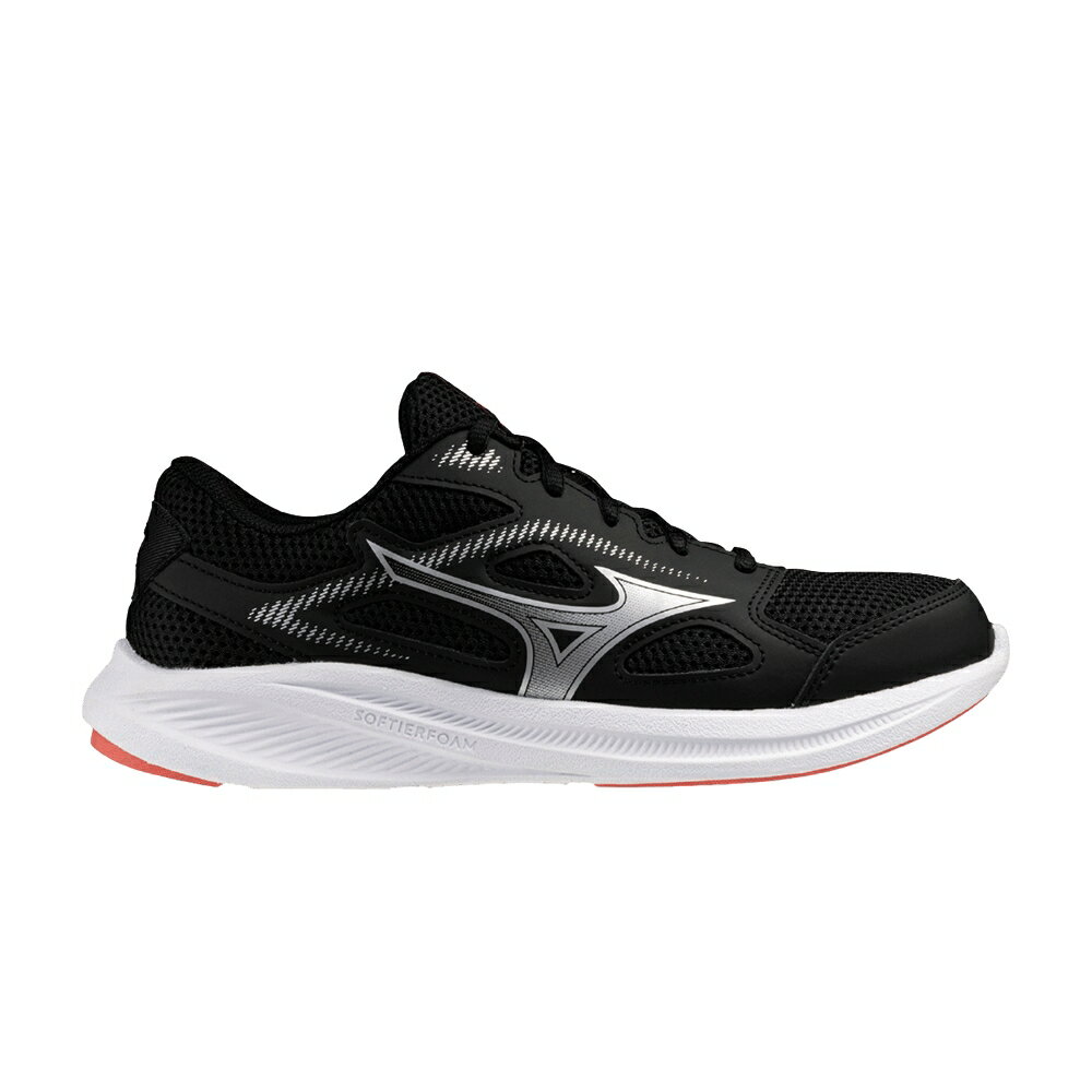 ミズノ 黒色 ブラック 銀色 シルバー 'BLACK SILVER' スニーカー レディース MIZUNO WMNS MAXIMIZER 27 WIDE / BLACK SILVER