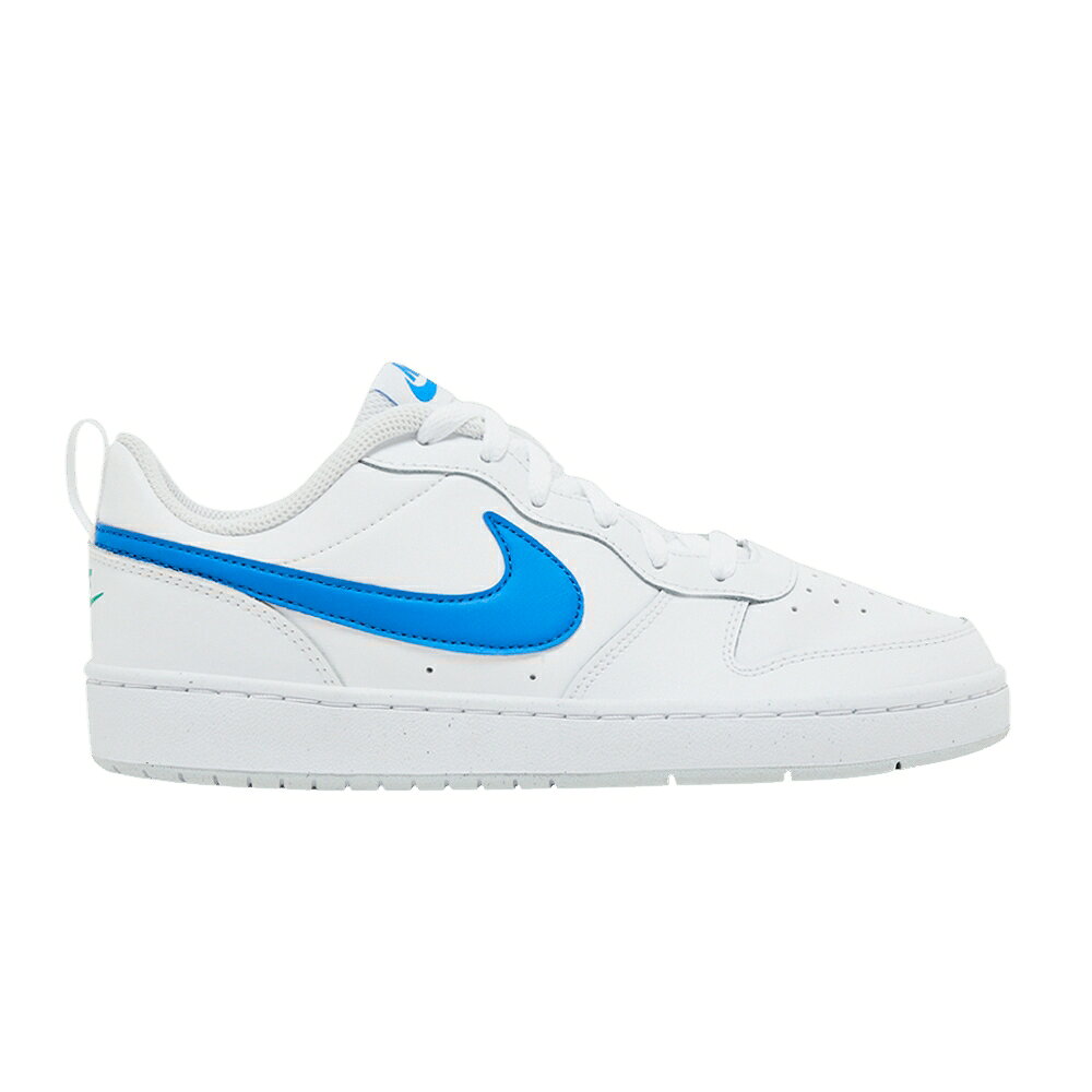 �ʥ��� ������ �� �ۥ磻�� �ԥ奢 �ץ���ʥ� ���������� �����ȥС����� 'WHITE BLUE' ����˥� ���å� NIKE COURT BOROUGH...