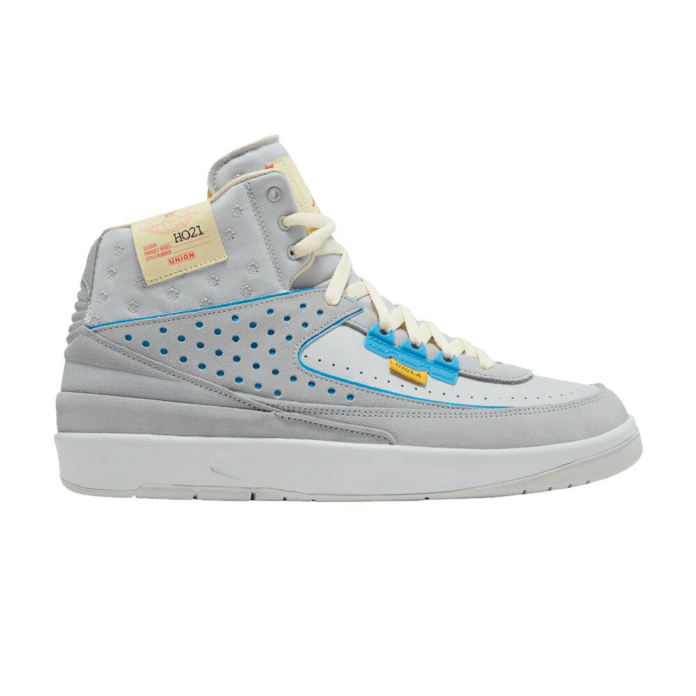 ナイキ ユニオン ロサンゼルス 灰色 グレー 赤 レッド エアジョーダン 'GREY FOG' スニーカー メンズ AIR JORDAN UNION LA X AIR JORDAN 2 RETRO SP / GREY FOG SIREN RED LIGHT SMOKE