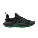 アディダス コア 黒色 ブラック 緑 グリーン 黄色 イエロー 'BLACK GREEN' ジュニア キッズ 【 GREEN YELLOW ADIDAS LEGO X SPORT J CORE BLACK EQT 】