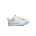 ナイキ 白色 ホワイト 緑 グリーン 青色 ブルー 'PAWPRINTS' ベビー 【 GREEN NIKE FORCE 1 SE CB SUMMIT WHITE ENAMEL VALERIAN BLUE 】