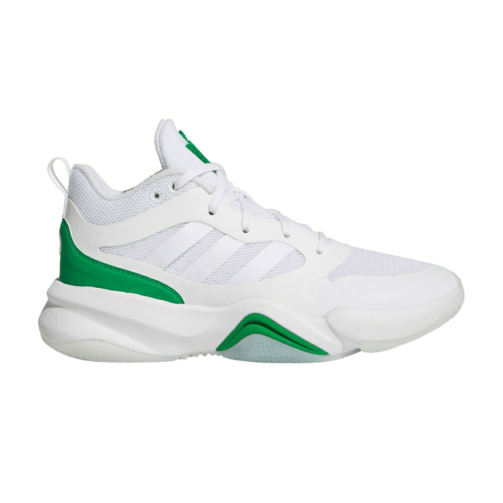 アディダス インパクト タイム 白色 ホワイト 'THROW GREEN' スニーカー メンズ ADIDAS MAHOMES 2 IMPACT FLX J A GOOD TIME - WHITE / CLOUD WHITE CLOUD WHITE CLOUD