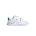 アディダス 白色 ホワイト レジェンド 'WHITE GREEN' ベビー 【 LEGEND ADIDAS ADVANTAGE I CLOUD WHITE INK 】