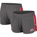 RVA InCI XP[g{[h V[c n[tpc fB[X DF O[ InCIXeCg jOV[c WOMEN'S y COLOSSEUM OHIO STATE PULL THE SWITCH RUNNING SHORTS - / GREY z fB