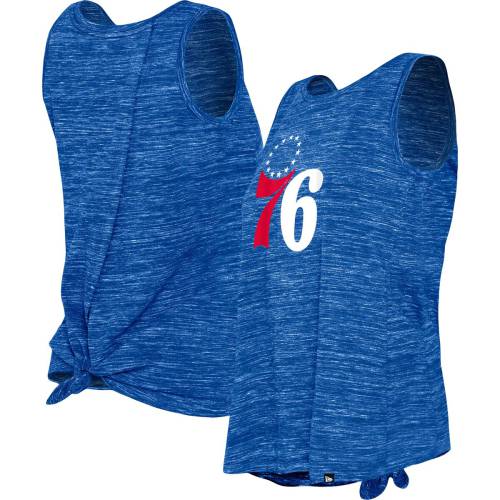 セブンティシクサーズ タンクトップ レディース 青色 ブルー ニューエラ WOMEN'S 【 NEW ERA NEW ERA 76ERS SPACE DYE ACTIVE TANK - / BLUE 】 レディースファッション トップス Tシャツ カットソー