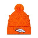 ブロンコス ニット レディース 橙 オレンジ ニューエラ WOMEN'S 【 NEW ERA NEW ERA BRONCOS TOASTY KNIT HAT - / ORANGE 】 バッグ キャップ 帽子 レディースキャップ 帽子