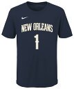 ナイキ ペリカンズ Tシャツ 紺色 ネイビー & ジュニア キッズ 【 NIKE PELICANS PLAYER NAME NUMBER T-SHIRT - BOYS' GRADE SCHOOL / NAVY NAVY 】 ベビー マタニティ トップス カットソー