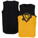 アウタースタッフ ペンギンズ タンクトップ ジュニア キッズ 【 OUTERSTUFF PENGUINS REVITALIZE TANK TOP - BOYS' GRADE SCHOOL / METALLICS 】 ベビー マタニティ トップス Tシャツ カットソー