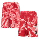 アウタースタッフ ブルズ ショーツ ハーフパンツ 赤 レッド ジュニア キッズ 【 OUTERSTUFF BULLS SANTA MONICA TIE-DYE SHORTS - BOYS' GRADE SCHOOL / RED 】 ベビー マタニティ ボトムス