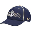 紺色 ネイビー 青色 ブルー アンダーアーマー ジュニア キッズ 【 UNDER ARMOUR UNDER ARMOUR NAVY BLITZING ACCENT ADJUSTABLE HAT - BOYS' GRADE SCHOOL / BLUE 】 ベビー マタニティ キャップ 帽子 キャップ