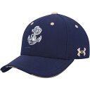 紺色 ネイビー 青色 ブルー アンダーアーマー ジュニア キッズ 【 UNDER ARMOUR UNDER ARMOUR NAVY BLITZING ACCENT ADJUSTABLE HAT - BOYS' GRADE SCHOOL / BLUE 】 ベビー マタニティ キャップ 帽子 キャップ