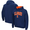 コロシアム イリノイ ロゴ フーディー パーカー メンズ 青色 ブルー & 3.0 MEN'S 【 COLOSSEUM ILLINOIS ARCH LOGO PULLOVER HOODIE - / BLUE 】 メンズファッション トップス