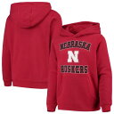 アウタースタッフ ネブラスカ フーディー パーカー 赤 レッド ジュニア キッズ 【 OUTERSTUFF NEBRASKA BIG BEVEL PULLOVER HOODIE - BOYS' GRADE SCHOOL / RED 】 ベビー マタニティ トップス