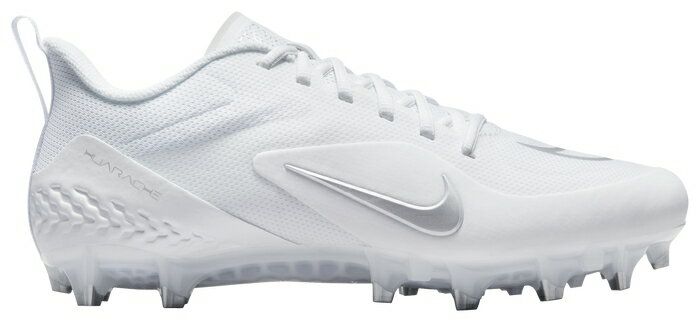 ナイキ アルファ ハラチ プロ メンズ 白色 ホワイト 銀色 シルバー アルファハラチ MEN'S 【 NIKE ALPHA HUARACHE 8 PRO LAX - / WHITE METALLIC SILVER VAPOR 】 スポーツ アウトドア ラクロス