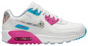 iCL }bNX F zCg GA}bNX WjA LbY Xj[J[ y NIKE AIR MAX 90 LTR SE - GIRLS' GRADE SCHOOL / WHITE MULTI ACTIVE FUCHSIA z