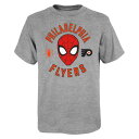 アウタースタッフ フライヤーズ Tシャツ 灰色 グレー ジュニア キッズ 【 OUTERSTUFF FLYERS MIGHTY SPIDEY MARVEL T-SHIRT - BOYS' GRADE SCHOOL / GREY 】 ベビー マタニティ トップス カットソー