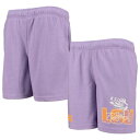 アウタースタッフ ルイジアナステイト フレッシュ ショーツ ハーフパンツ 紫 パープル ジュニア キッズ 【 OUTERSTUFF LSU SUPER FRESH NEON DAZE SHORTS - BOYS' GRADE SCHOOL / PURPLE 】 ベビー マタニティ ボト