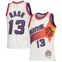 ミッチェル&ネス サンズ ジャージー 白色 ホワイト & スウィングマンジャージー ジュニア キッズ 【 MITCHELL & NESS MITCHELL NESS SUNS 1996/97 HARDWOOD CLASSICS SWINGMAN JERSEY - BOYS' GRADE SCHOOL / WHITE 】 ベビー