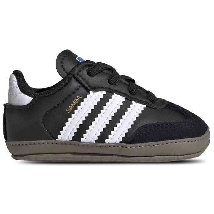 アディダス Adidas Originals 【 Samba Crib Boys' Infant Black/White 】 サンバ キッズ ベビー マタニティ ベビーファッション 靴 スニーカー 黒色 ブラック 白色 ホワイト