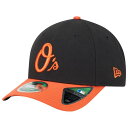 ニューエラ New Era 【 Orioles Player Replica 9Forty Cap Men's Black/Orange 】 オリオールズ キャップ 帽子 バッグ 小物 ブランド雑貨 帽子 メンズ帽子 キャップ メンズ 黒色 ブラック orange 橙・オレンジ(4)