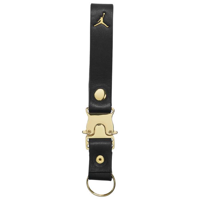 ナイキ ジョーダン Jordan 【 Lanyard Men's Black/Gold 】 メンズ 黒色 ブラック ゴールド