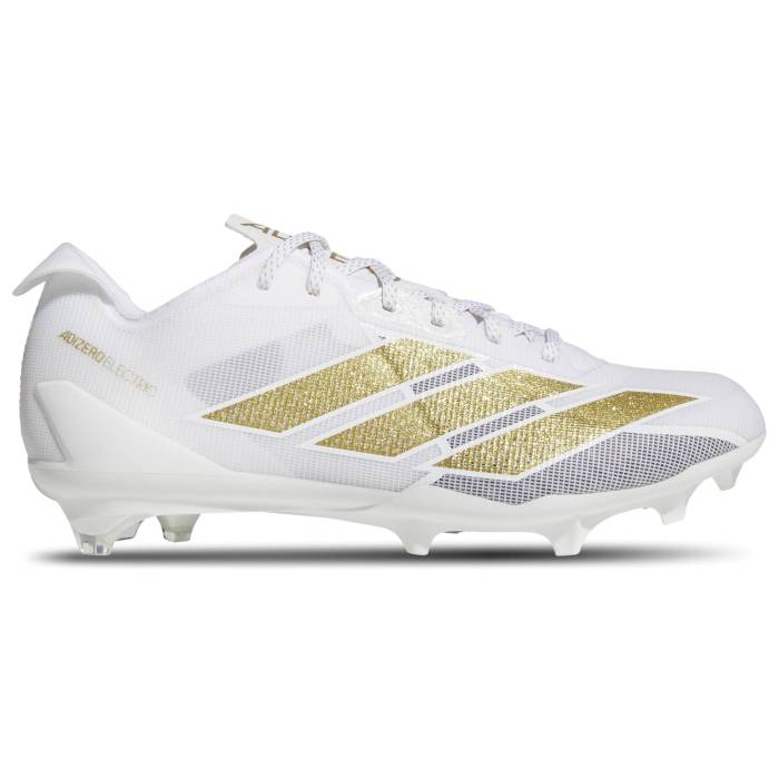 ǥ Adidas  Adizero Electric Artificial Grass Men's White/Gold Metallic/White...
