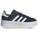 アディダス Adidas Originals 【 Gazelle Bold Girls' Grade School White/Gold Metallic/Aurora Ink 】 ガゼル キッズ ベビー マタニティ キッズファッション 靴 スニーカー 白色 ホワイト ゴールド