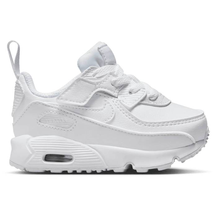 ナイキ Nike 【 Air Max 90 Easyon Boys' Toddler White/White/Metallic Silver 】 マックス キッズ ベビー マタニティ ベビーファッション 靴 スニーカー 白色 ホワイト Silver 銀色・シルバー