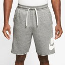 ナイキ Nike 【 Club Alumni Shorts Men's Grey/White 】 クラブ ショーツ メンズファッション ズボン パンツ メンズ 灰色 グレー 白色 ホワイト(4)