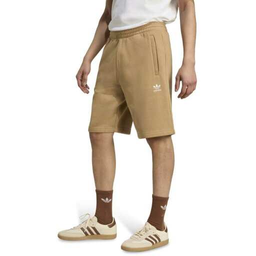 アディダス Adidas Originals 【 Essential Fleece Shorts Men's Cardboard 】 フリース ショーツ メンズファッション ズボン パンツ メンズ アディダス Adidas Originals 【 Essential Fleece Shorts Men's Cardboard 】 フリース ショーツ メンズファッション ズボン パンツ メンズ