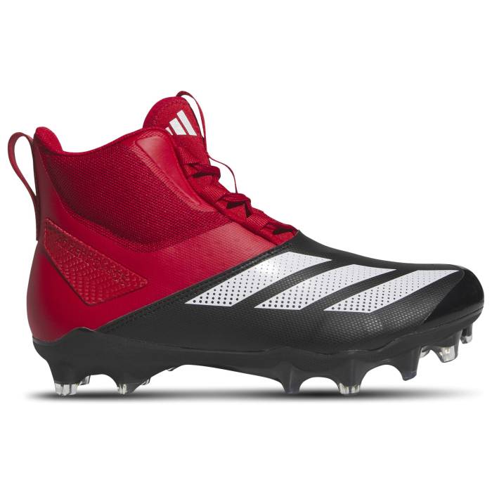 ǥ Adidas  Adizero Chaos Linemen Men's Team Power Red/Black/White  ǥ ...