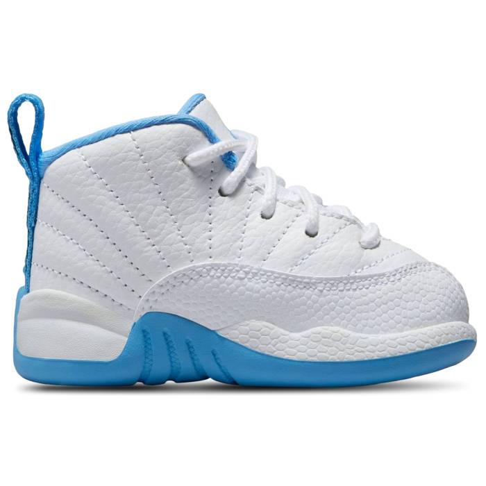 ナイキ ジョーダン Jordan 【 Retro 12 Boys' Toddler White/University Blue 】 レトロ キッズ ベビー..