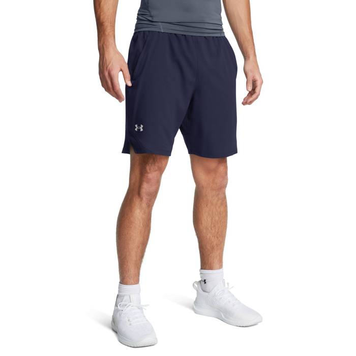 ޡ Under Armour  Vanish Woven Shorts Men's Mod Grey/Midnight Navy  Woven...