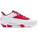 アンダーアーマー Under Armour 【 Leadoff Low Rm 3.0 Men's White/Red/Red 】 メンズ 白色 ホワイト Red...