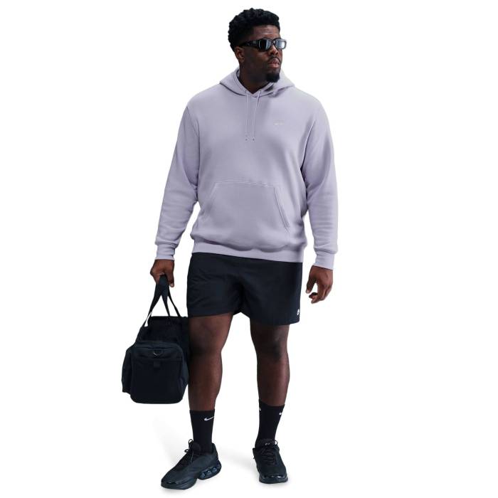 【★スーパーSALE★6/11深夜2時迄】ナイキ Nike 【 Club Pullover Hoodie - Men's Men's Amethyst Tint/White 】 クラブ フーディー パーカー メンズ メンズ 白色 ホワイト