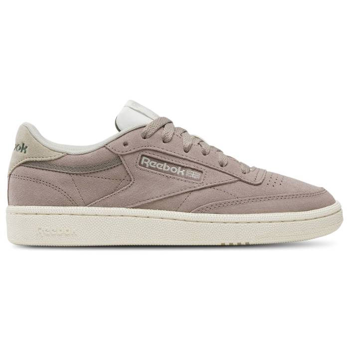 リーボック Reebok 【 Club C 85 Women's Gritty Grey/Breakaway Green/Sport Beige 】 クラブ 靴 レディース靴 スニーカー レディース 灰色 グレー green 緑・グリーン ベージュ