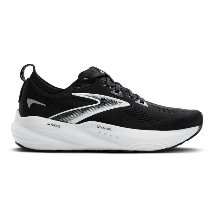 【★スーパーSALE★12/11深夜2時迄】ブルックス Brooks 【 Glycerin 22 Men's Black/Grey/White 】 靴 メンズ靴 スニーカー メンズ 黒色 ブラック 灰色 グレー 白色 ホワイト