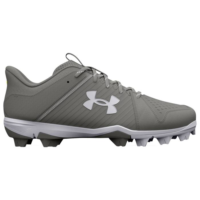 ޡ Under Armour  Leadoff Low Rm Men's Baseball Gray/White/Baseball Gray ...