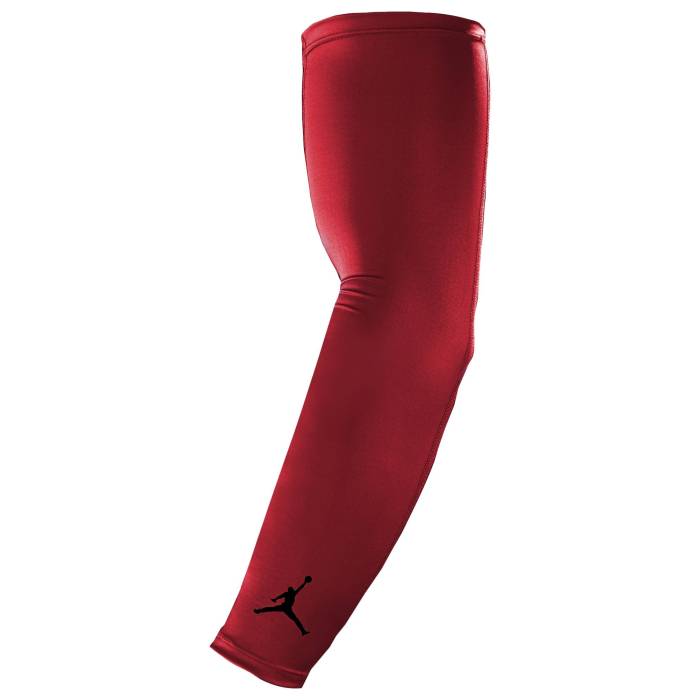ナイキ ジョーダン Jordan 【 Shooter Sleeve Men's Gym Red/Black 】 Sleeve スリーブ メンズ Red 赤・レッド 黒色 ブラック