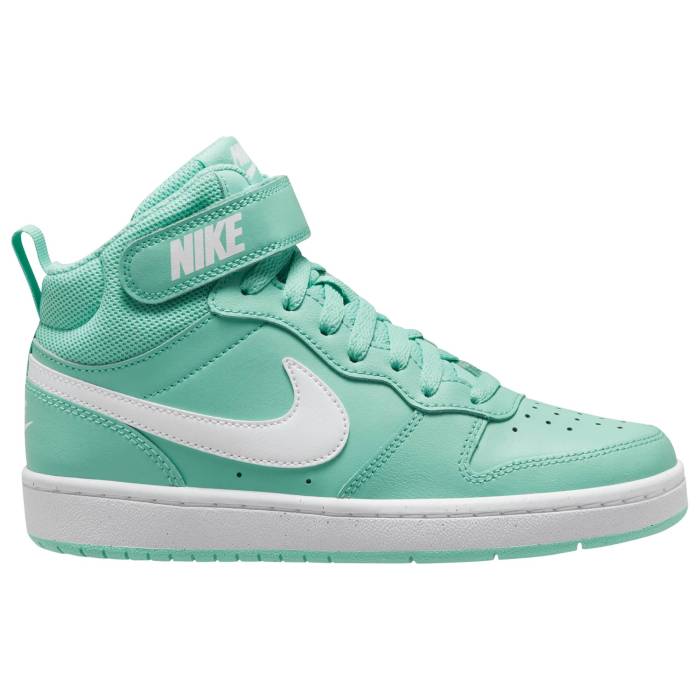 【★スーパーSALE★12/11深夜2時迄】ナイキ Nike 【 Court Borough Mid 2 Girls' Grade School White/E...
