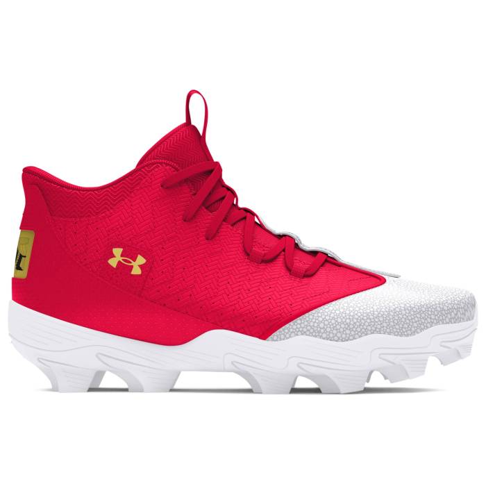 アンダーアーマー Under Armour 【 Harper 9 Rm Men's Red/White/Metallic Gold 】 メンズ Red 赤・レッ...