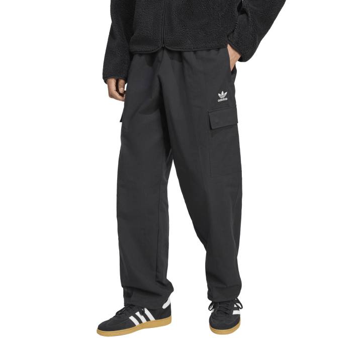 アディダス Adidas  オリジナルス トレフォイル Woven ウーブン メンズ メンズ 黒色 ブラック 白色 ホワイト