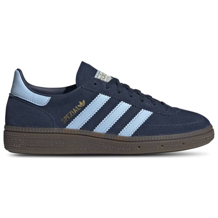 ADIDAS - アディダス Adidas 【 Originals Handball Spezial - Boys' Grade School Boys' Grade School Clear Sky/Gum/Collegiate Navy 】 オリジナルス ハンドボール スペシアル ジュニア キッズ スカイ 紺色 ネイビー