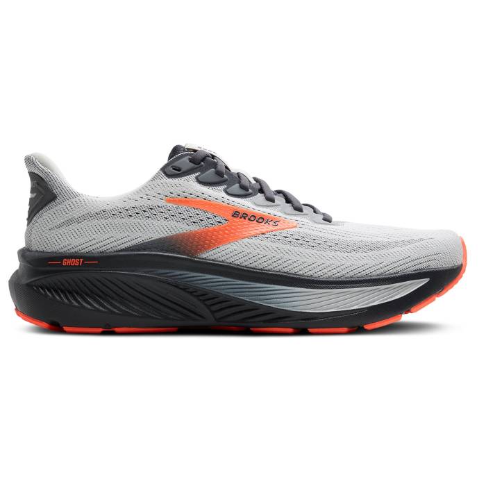 【★スーパーSALE★12/11深夜2時迄】ブルックス Brooks 【 Ghost 17 Men's Black/Oyster/Orange 】 靴 メンズ靴 スニーカー メンズ 黒色 ブラック orange 橙・オレンジ