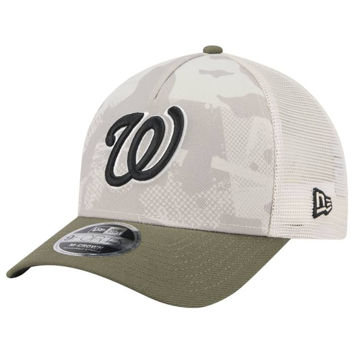 ニューエラ New Era 【 Nationals 940 A Frame Armed Forces 25 Cap Men's Camo/Stone 】 ナショナルズ キャップ 帽子 バッグ 小物 ブランド雑貨 帽子 メンズ帽子 キャップ メンズ カモ柄(4)