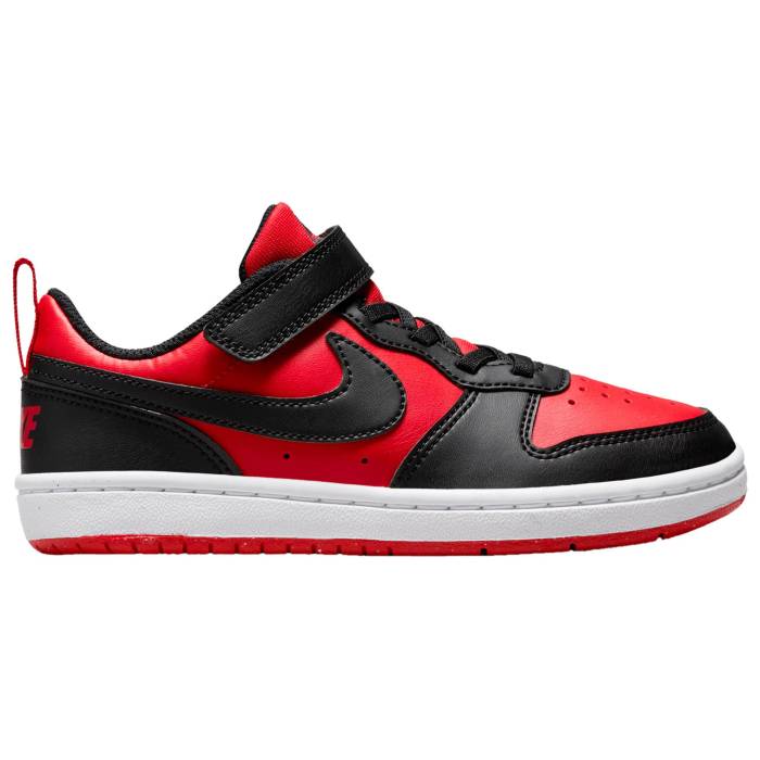 【★スーパーSALE★12/11深夜2時迄】ナイキ Nike 【 Court Borough Low Recraft Boys' Preschool Red/B...