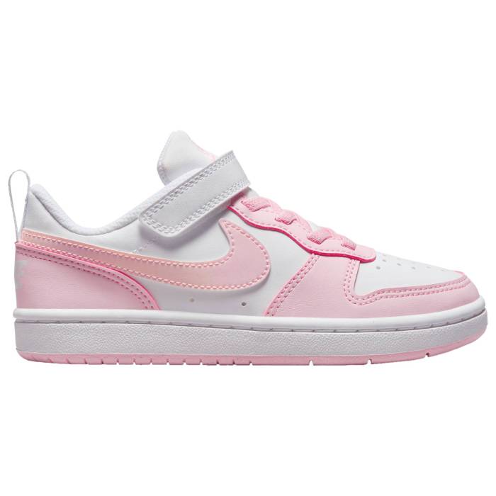 【★スーパーSALE★12/11深夜2時迄】ナイキ Nike 【 Court Borough Low Recraft Girls' Preschool Whit...