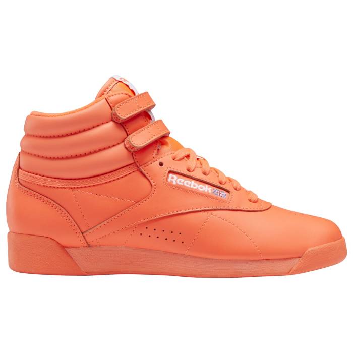 リーボック Reebok 【 Freestyle Hi Women's Orange/Orange/White 】 フリースタイル 靴 レディース靴 スニーカー レディース orange 橙・オレンジ 白色 ホワイト